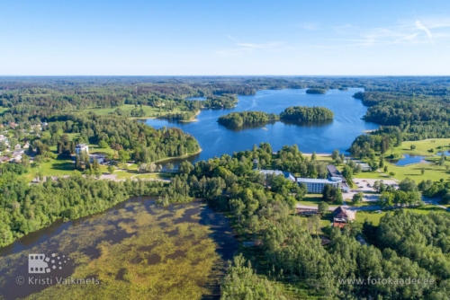 droonifotod pildistamine drooniga Pühajärv Otepää