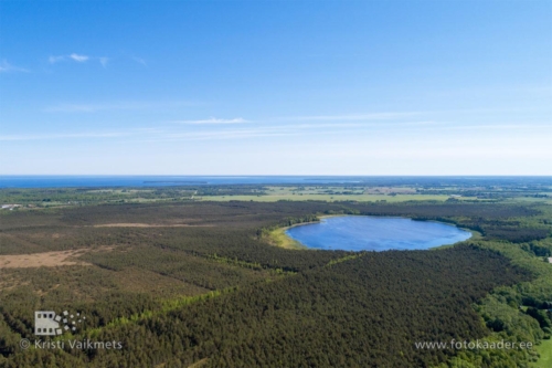 droonifotod pildistamine drooniga Rummu järv