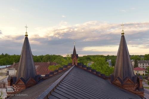 vaade tartu linnale eelk tartu peetri kirikust fotokaader